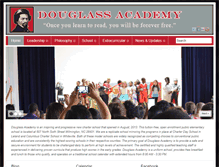 Tablet Screenshot of douglassacademy.net